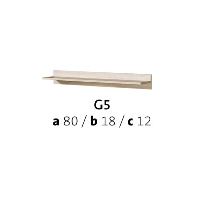 półka wisząca Gumi G5 Dolmar