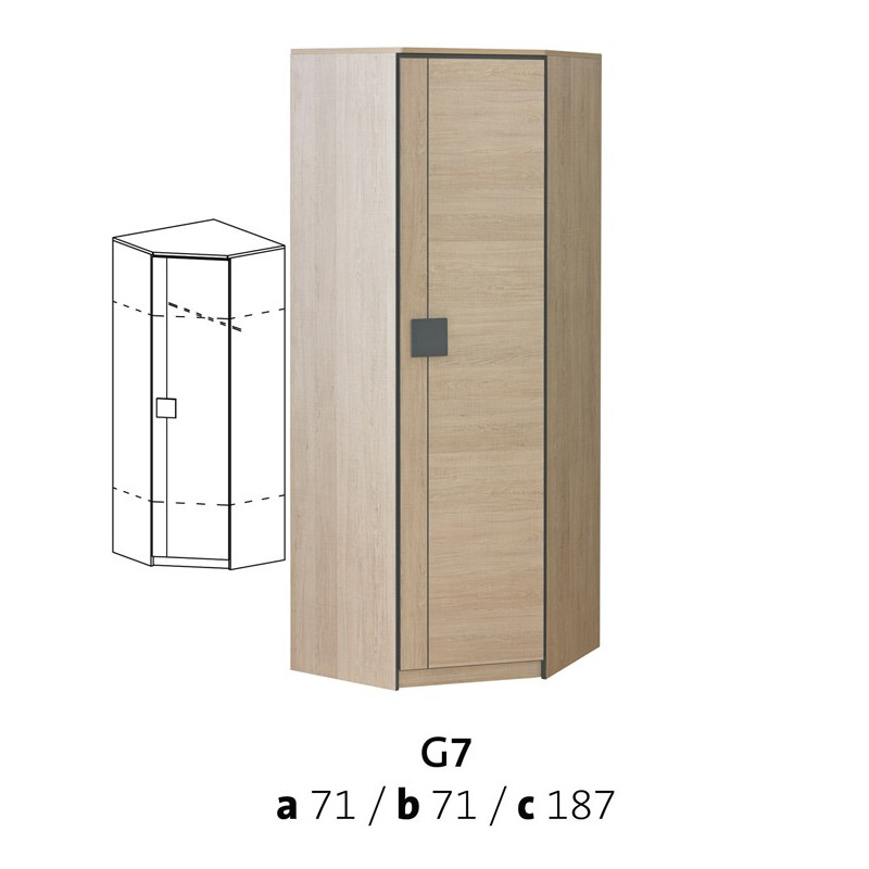 szafa narożna Gumi G7 Dolmar