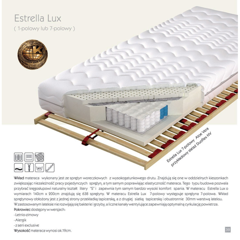 materac Estrella Lux 