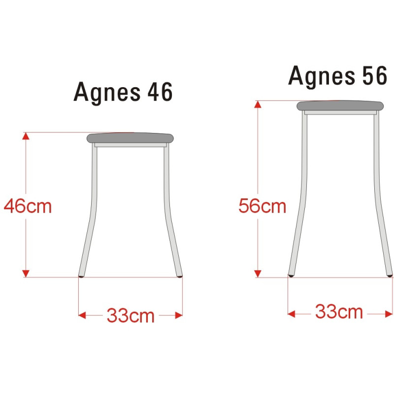Taboret Agnes Kliber