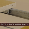 stół rozsuwany metalowy Teksas Kliber stół rozsuwany metalowy Teksas Kliber