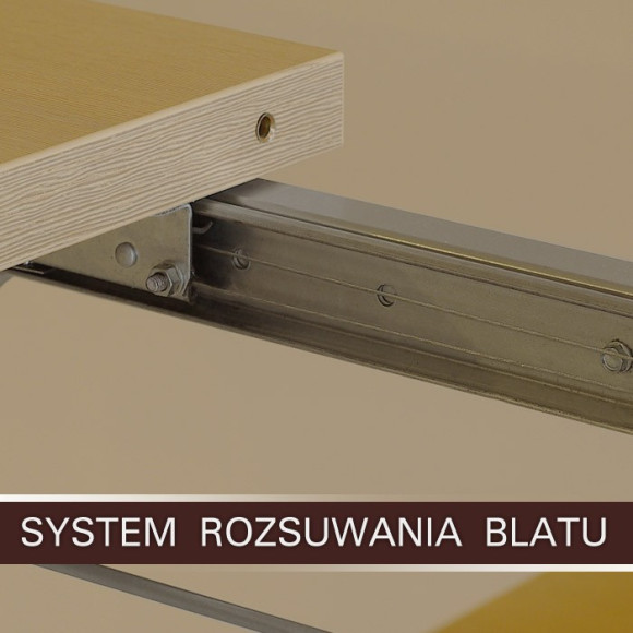 stół rozsuwany metalowy Teksas Kliber stół rozsuwany metalowy Teksas Kliber