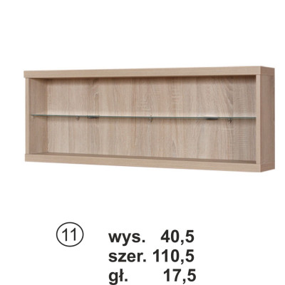 Meble Soneo 2 - półka S11 Stolmex