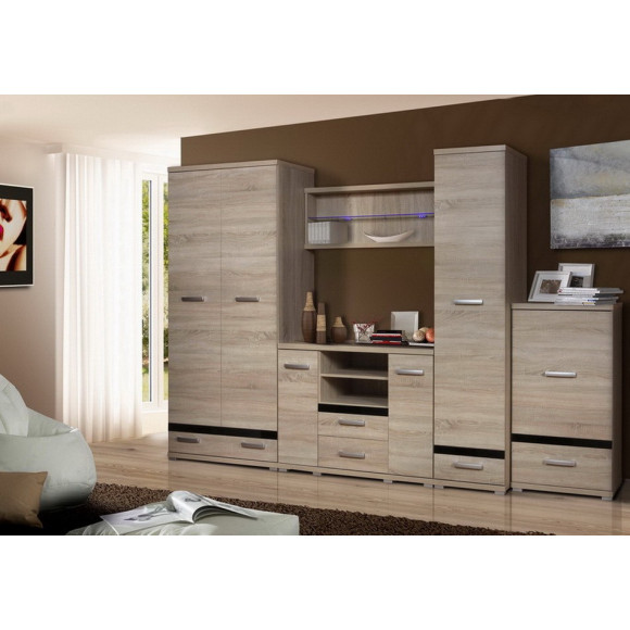 Meble Soneo 2 - witryna S14 lewa Stolmex Meble Soneo 2 - witryna S14 lewa Stolmex