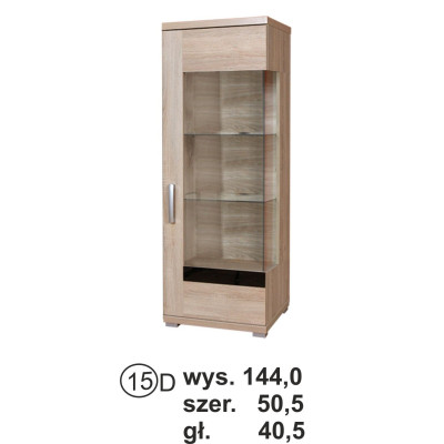 Meble Soneo 2 - witryna S14 prawa Stolmex