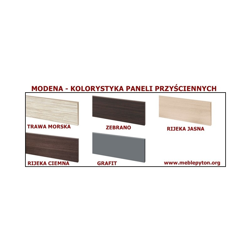 zestaw kuchenny Modena panel przyścienny  Bog Fran