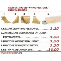 Modena - akcesoria dodatkowe do mebli kuchennych Bog Fran